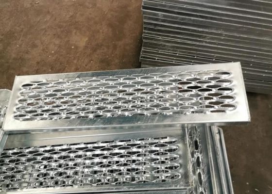 Custom Crocodile Mouth Anti Skid Metal Sheet Silver Channel 120mm-1000mm Various Lengths