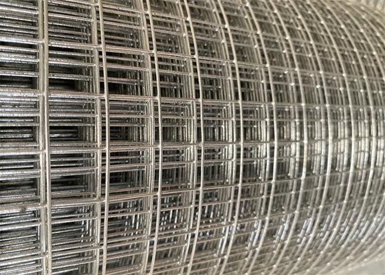 1/2 Inch Square Galvanised Welded Wire Mesh Roll For Garden Fence