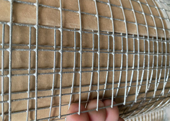 1/2 Inch Square Galvanised Welded Wire Mesh Roll For Garden Fence