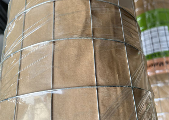 High Strength Square Welded Wire Mesh Hot Dipped Galvanized For Building Wall Plaster Included