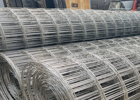 Hot Dipped Galvanised Welded Mesh Long Hole Shape Low Carbon Iron Wire For Concrete