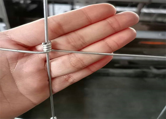 Galvanized Grassland Wire Mesh Fiexed Knot Fence Cattle / Sheep / Field / Deer Farm Fence