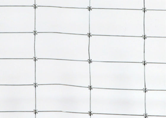 100m Per Roll Cheap Hot Dipped Galvanized Wire Mesh Hinge Joint Knotted Horse Fence Cattle Farm Field Fence