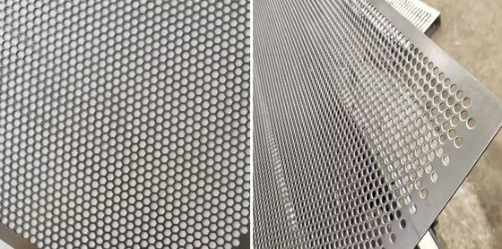 Galvanized Round Hole Perforated Sheet For Varied Industrial Applications