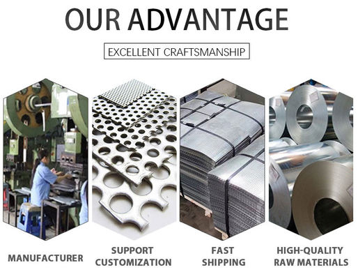 Perforated Sheet Steel With Water Ripple For Architecture Decoration Control ISO Certificate Thickness 0.5mm-20mm