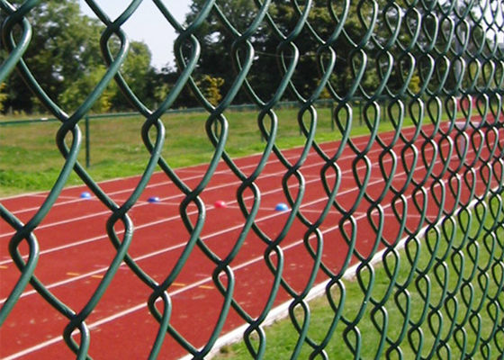Sturdy Aluminum Alloy Pvc Coated Chain Link Mesh Fence Galvanized Wire Free Samples Available