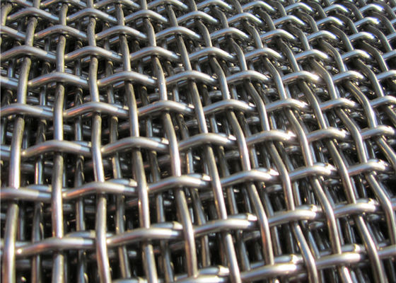 Stone Crusher Stainless Steel Crimped Wire Mesh SS304