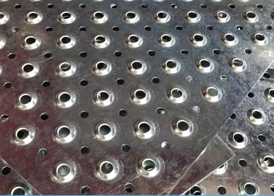Perforated Anti Slip Stainless Steel Plate Crocodile Mouth Slip Resistant