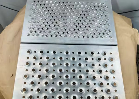 304 Stainless Steel Perforated Metal Mesh Weather Resistant Round Hole Shape