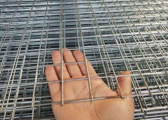 6mm Welded Steel Reinforcing Wire Stainless Steel Welded Wire Mesh Panels With Welded Mesh Technique