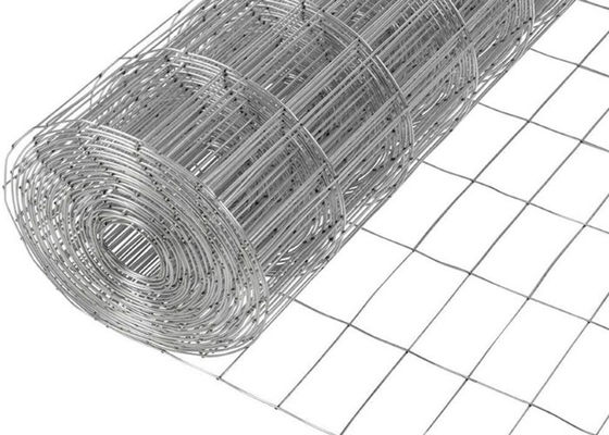 10m-50m Length 16 Gauge Galvanized Iron Welded Mesh With 0.5mm-4.0mm Wire Diameter
