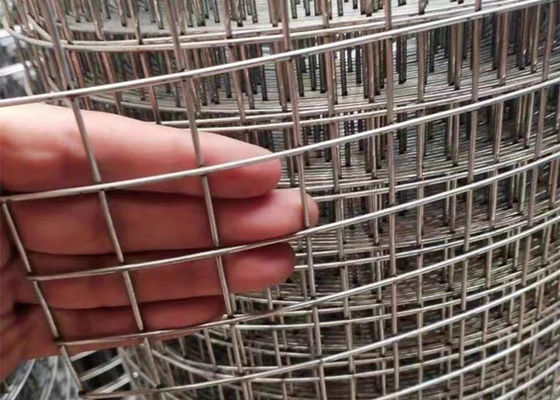 Galvanized Welded Iron Wire Mesh Panels Square Holes Corrosion Resistant for Protection and Decoration.