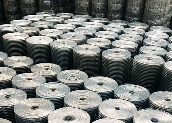 30m 50m Length 1/2"x1/2 Galvanized Welded Wire Mesh For Animal Fencing