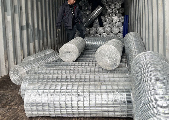 Heavy Duty Farm Welded Wire Mesh Panel Galvanized 350-500MPa Strength