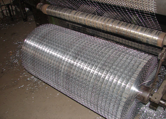 0.5m-2.0m Width Galvanized Iron Welded Wire Mesh For Road Base And Constructions Durable