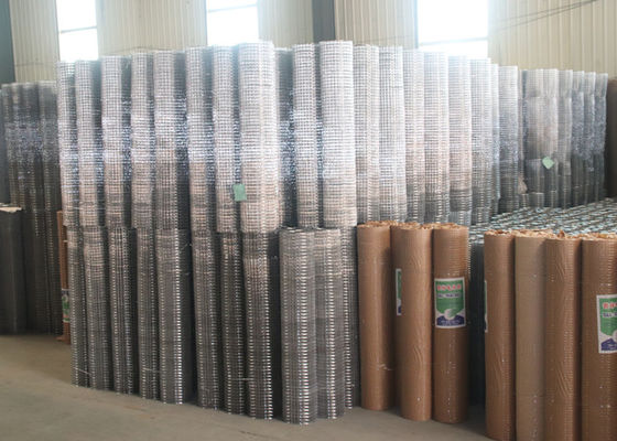 Hot Dip Galvanized Iron Welded Wire Mesh 1/2X1 1X1  Rabbit Chicken Cage For Poultry