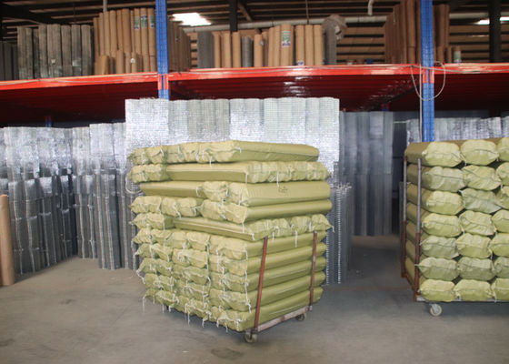 Fire Resistant Galvanized Pvc Coated Welded Wire Mesh 25m For Construction Wall Reinforcement High Tensile Strength Anti Crack