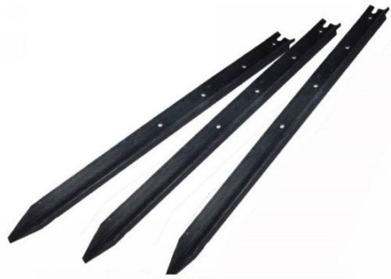 Three Pointed Star Shaped Galvanised Y Post Cross Section For Secure Livestock Protection