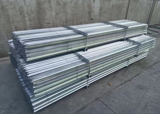 Galvanised Y Post Without Teeth Low Carbon Steel For Strong Fencing