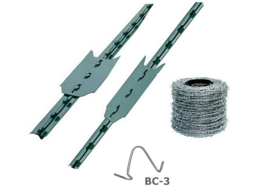 1.25 Lb Ft Studded T Fence Post 0.95lb T Post Black Or Green For Vineyard