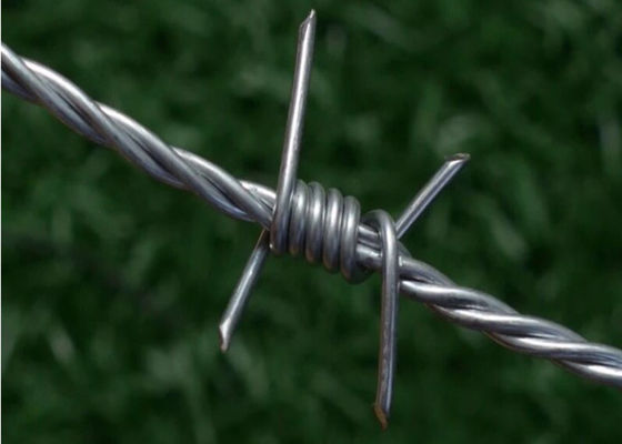 Zinc Coated Barbed Wire Fence Roll 1.6-3.2mm Diameter for Fencing