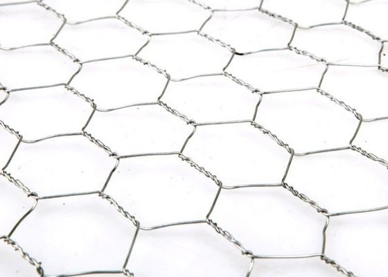 Hexagonal Zinc Coated Wire Mesh Straight Twist Weave For Various Applications Free Sample Offered