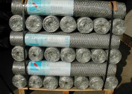 Double Twisted Galvanized Hexagonal Wire Mesh For Poultry Farm