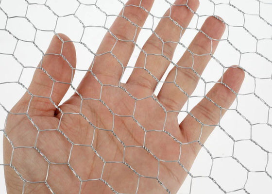1/2" 3/4" 1" Hexagonal Galvanized Wire Mesh Rolls For Easy Installation And Cutting