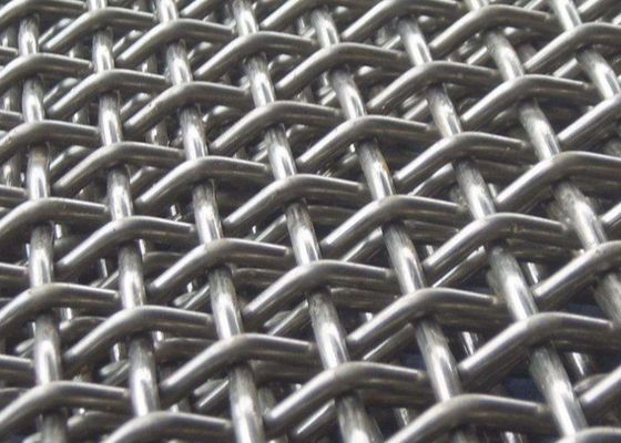 Hot Sand Steel Crimped Wire Mesh 6mm 8mm 10mm 15mm 20mm Aperture Mining Coal Vibrating Separator Screens Sieve Chemical