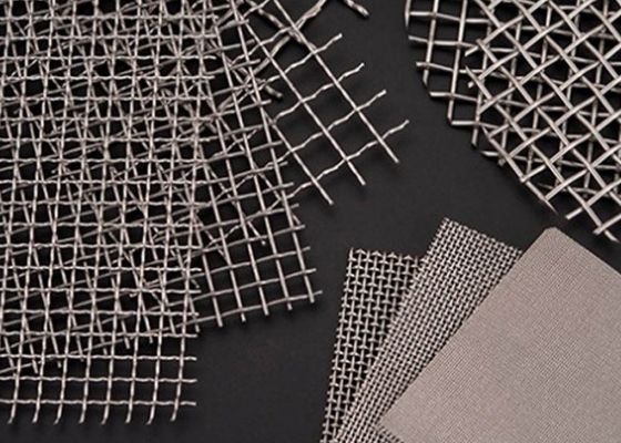 2 Mesh To 635 Mesh Smooth Woven Wire Mesh / Stainless Steel Wire Mesh Flexible Wire Mesh Netting