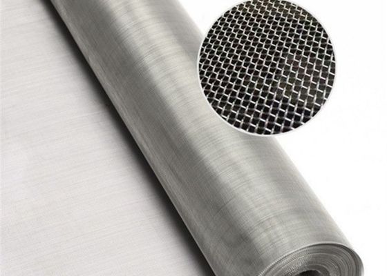 5 10 20 25 50 100 Micron Ultra Fine 304 316 316l Stainless Steel Wire Mesh Screen / Net / Filter Cloth