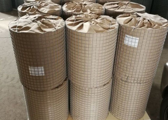 Temperature Resistant Stainless Steel Welded Mesh Panels Rolls 1/4"-6'' For Corrosion Environment