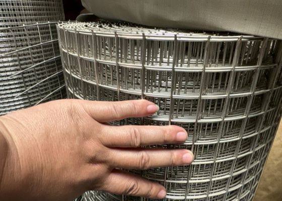 2''-4'' Bright Stainless Steel Welded Wire Mesh Rolls For Construction And Industrial