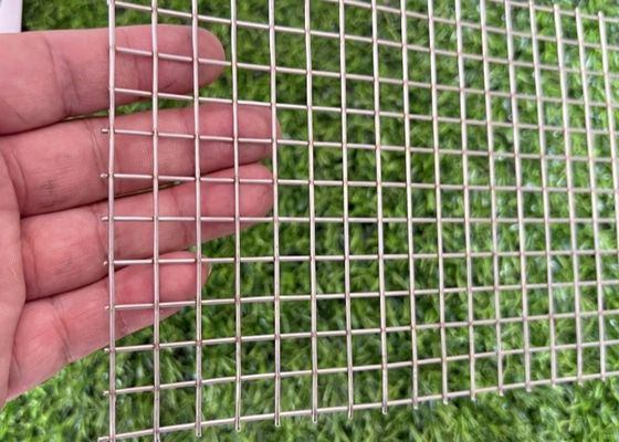 1/4'' 1/2'' Wide Stainless Steel Welded Mesh Screen Rolls with Square Hole