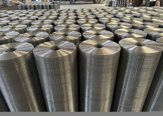 Bright Stainless Steel Wire Mesh Durable For Pallet Packing Steel Mesh Rolls