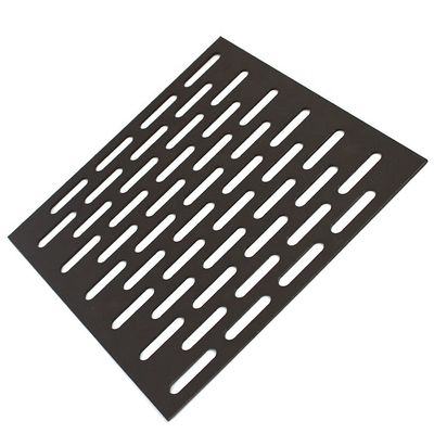 Lightweight 304 Stainless Perforated Sheet Soundproof Fireproof Air Flow 10ft Length
