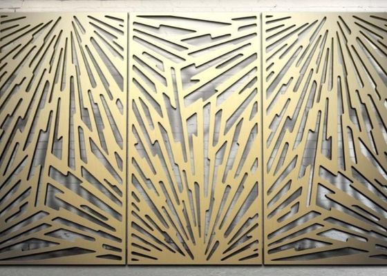 Decorative Stainless Steel Ceiling Panel with Customizable Perforated Patterns