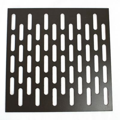 Lightweight 304 Stainless Perforated Sheet Soundproof Fireproof Air Flow 10ft Length