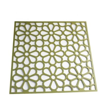 Stainless Steel 304 Perforated Sheet Mesh Soundproof Fireproof Air Flow