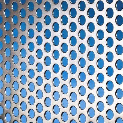 304 Stainless Perforated Metal Screen Sheet Customized