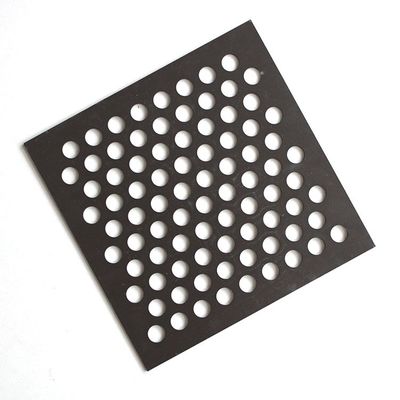 Galvanization Expanded Perforated Metal 1/4" Holes 16 Gauge