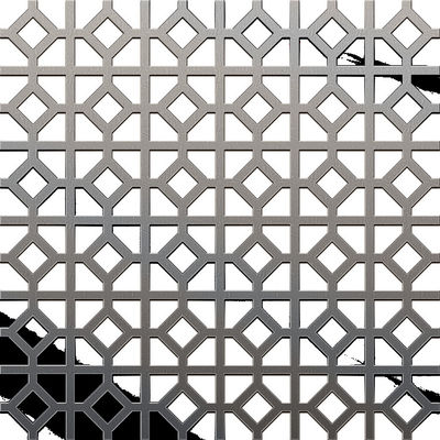 304 Stainless Perforated Metal Screen Sheet Customized