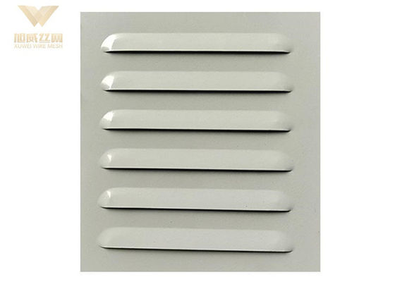 Decorative 304 Stainless Perforated Sheet SS304 Louver Punch Metal Mesh With Customized Perforated Patterns