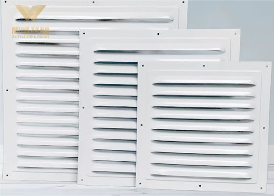 Air Vent 304 Stainless Perforated Sheet SS304 Louver Punch Metal Plate With Designed Perforated Patterns