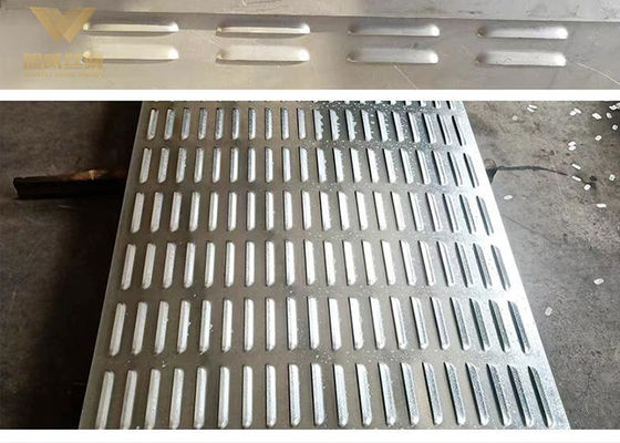 Ss304 And Aluminum Louver Punch Perforated Metal Plate Sheet Rainproof Blind
