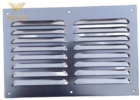 SS304 Perforated Metal Sheet Stainless Steel Louver Punch Plate Panel sheet