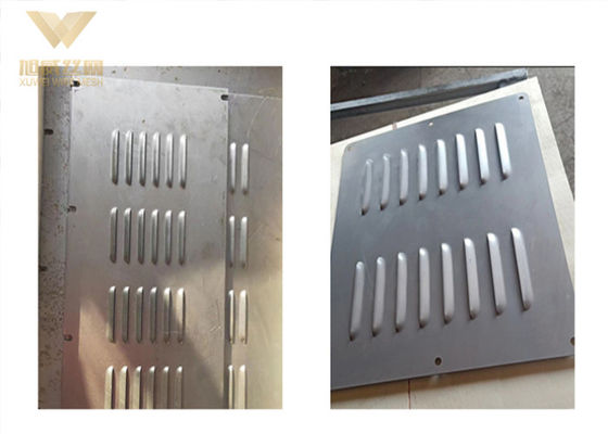 Customized Color 304 Stainless Perforated Sheet Ventilation Galvanized Stamping Steel Air Vent Grille Cover
