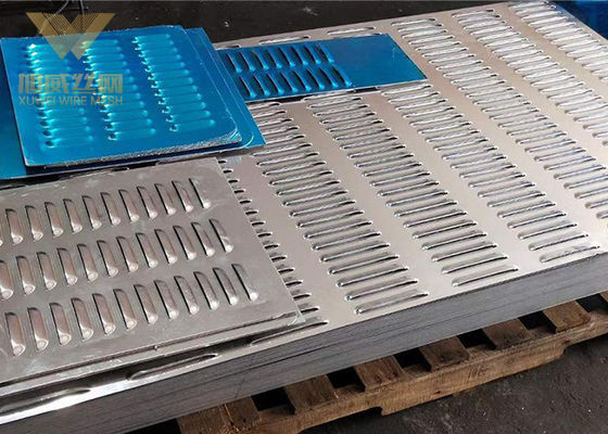 Customized Size 304 Stainless Perforated Sheet Light Aluminum SS304 Louver Punch Metal Mesh Heating Ventilation