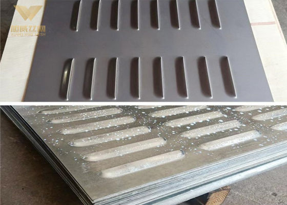 Stainless Steel Galvanized Steel Perforated Punch Plate Panel Louvers With Metal Net