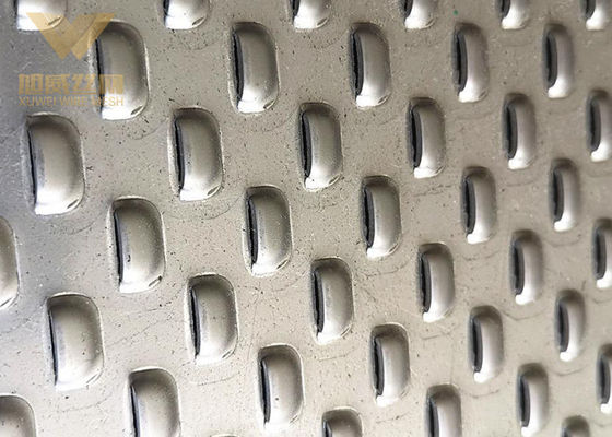 Rainproof Blind 304 Stainless Perforated Sheet Metal Square Louver Punch Plate With Metal Net Sound Isolation Ceilings